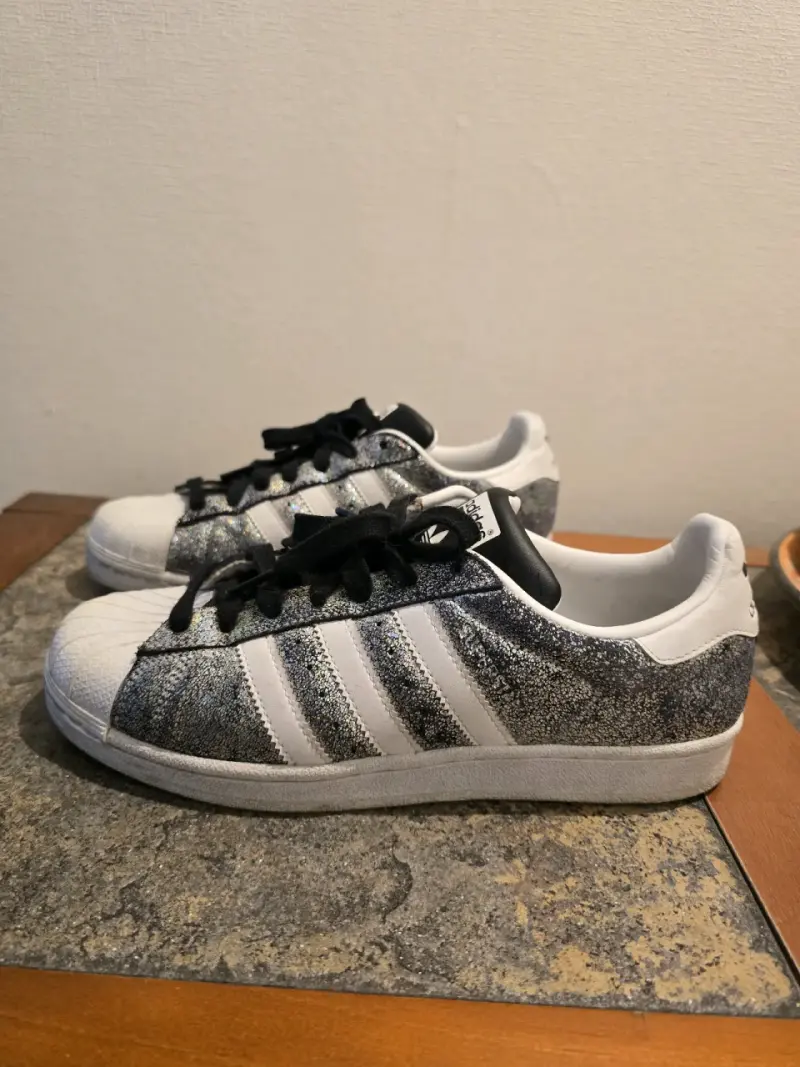Zapatillas Adidas Superstar Glitter Mujer - 3