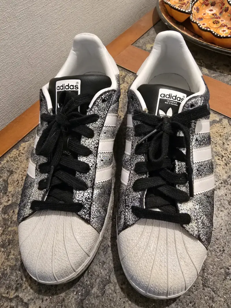 Zapatillas Adidas Superstar Glitter Mujer - 4