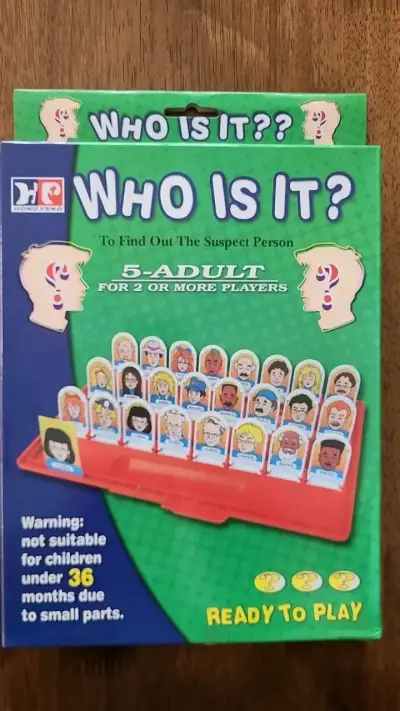 Juego de mesa 'Who Is It?' para 2 o más jugadores - miniatura 1