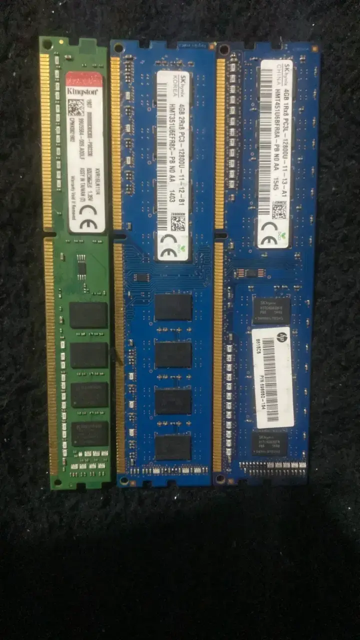 Memorias RAM DDR3 4GB (4GBx3) - 1