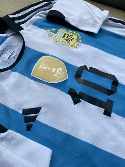 Camiseta Adidas Argentina 10 Messi Niño - miniatura 2