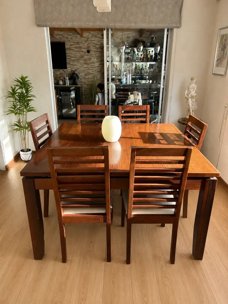 Juego de Comedor CIC Ñuble 8 Sillas Madera - 1