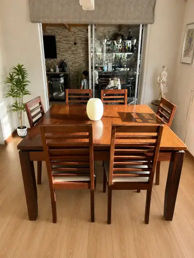 Juego de Comedor CIC Ñuble 8 Sillas Madera - miniatura 1