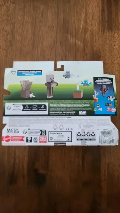 Set de Figuras Minecraft Evoker y Criatura Mágica - miniatura 2