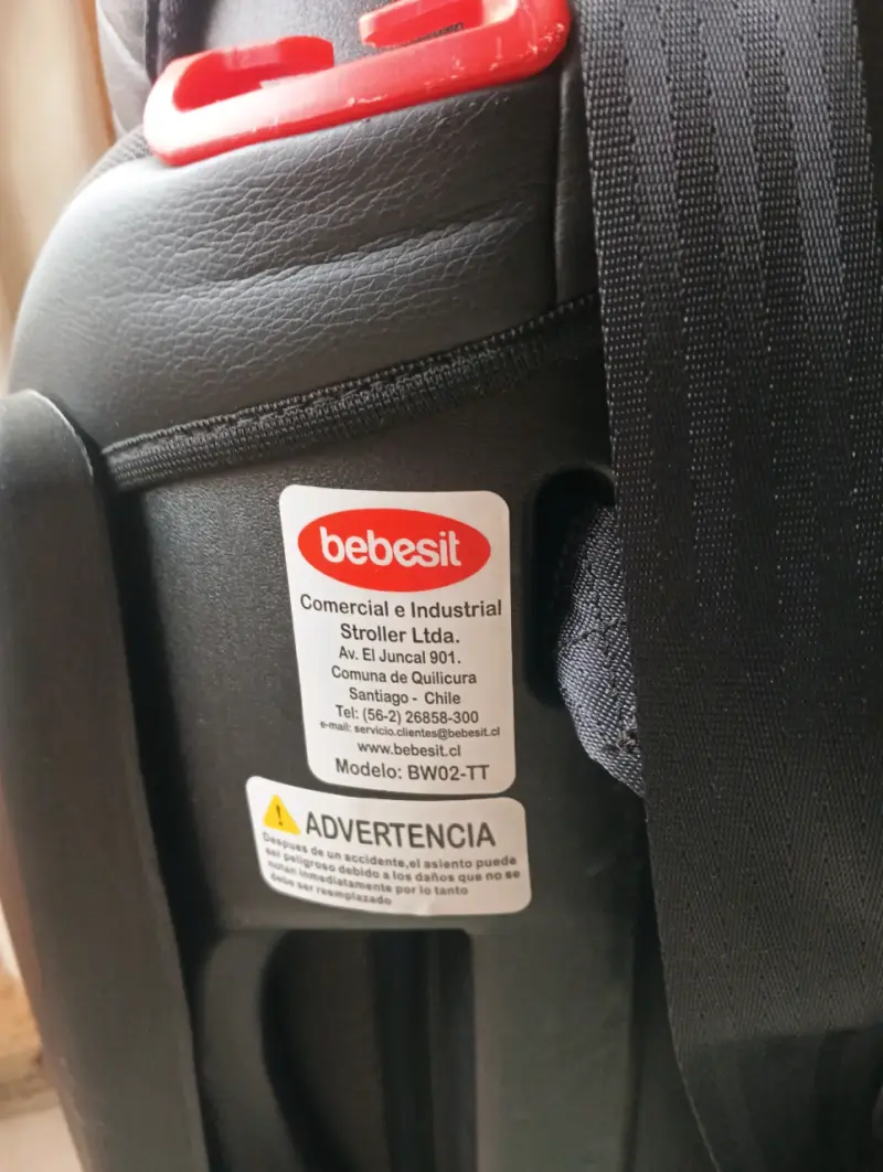Silla de Auto Bebesit Supersport Negra - 2