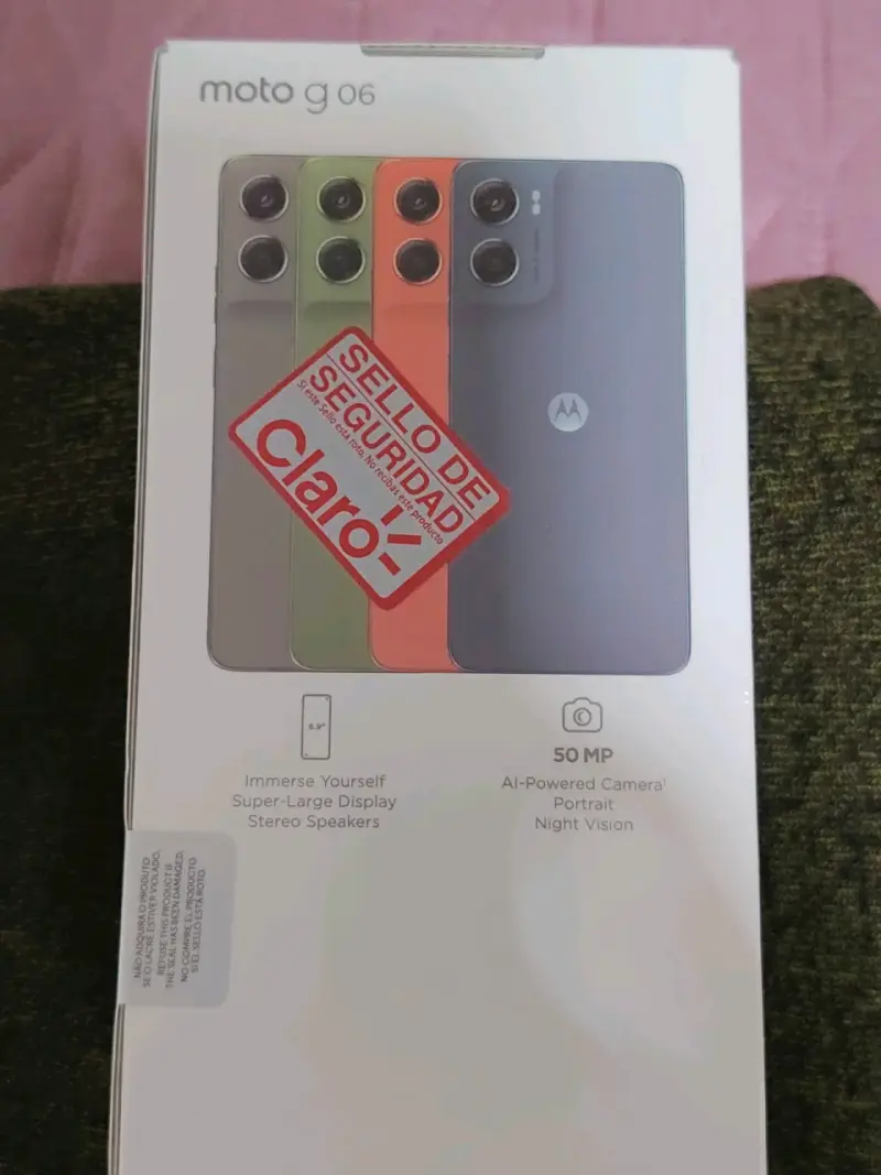 Smartphone Motorola Moto G06 con Cámara de 50 MP - 2