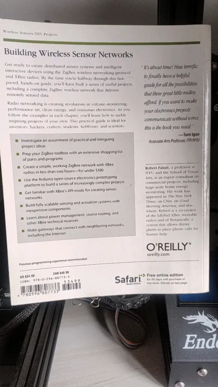 Libro Building Wireless Sensor Networks de O'Reilly - 3