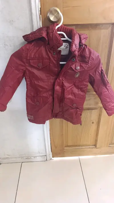 Chaqueta roja para niños Hush Puppies - miniatura 1