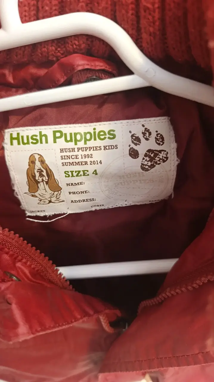 Chaqueta roja para niños Hush Puppies - 2