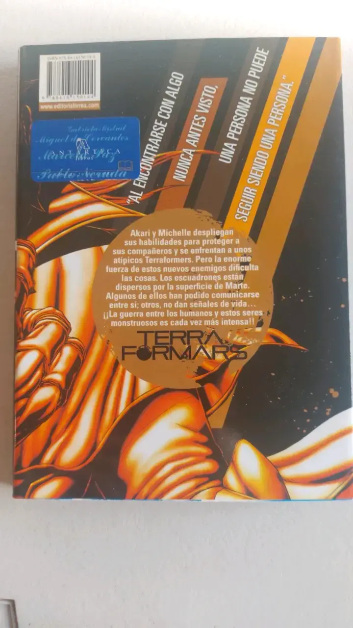 Manga Terra Formars Volumen 4 - 2