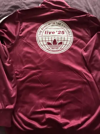 Chaqueta deportiva Adidas Oasis burdeos - miniatura 4