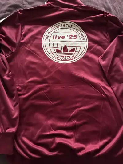 Chaqueta deportiva Adidas Oasis burdeos - miniatura 5
