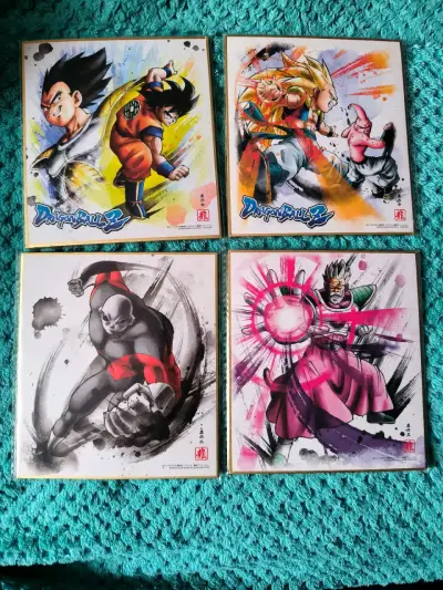 Dragon Ball Z arte shikishi, originales - miniatura 1