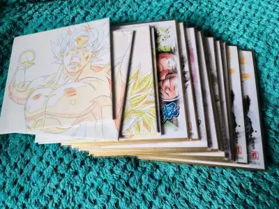 Dragon Ball Z arte shikishi, originales - miniatura 6