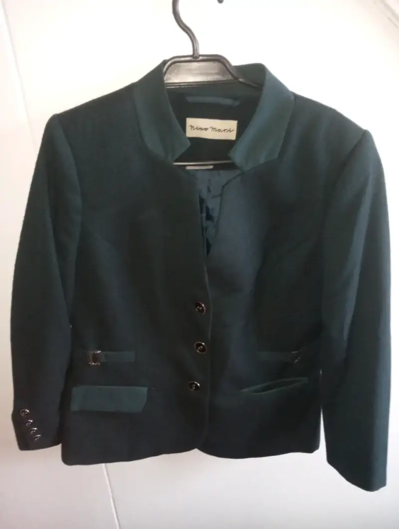 Blazer verde oscuro para mujer Nino Mori - 2