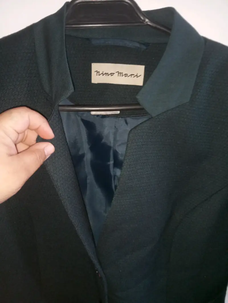 Blazer verde oscuro para mujer Nino Mori - 3