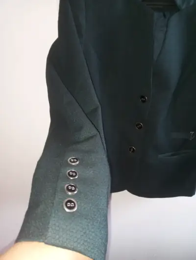 Blazer verde oscuro para mujer Nino Mori - miniatura 6