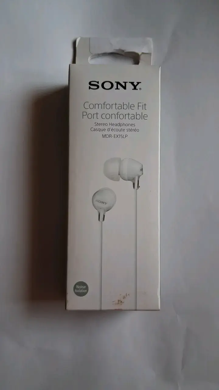 Auriculares Sony MDR-EX15LP con Aislamiento de Ruido - 1