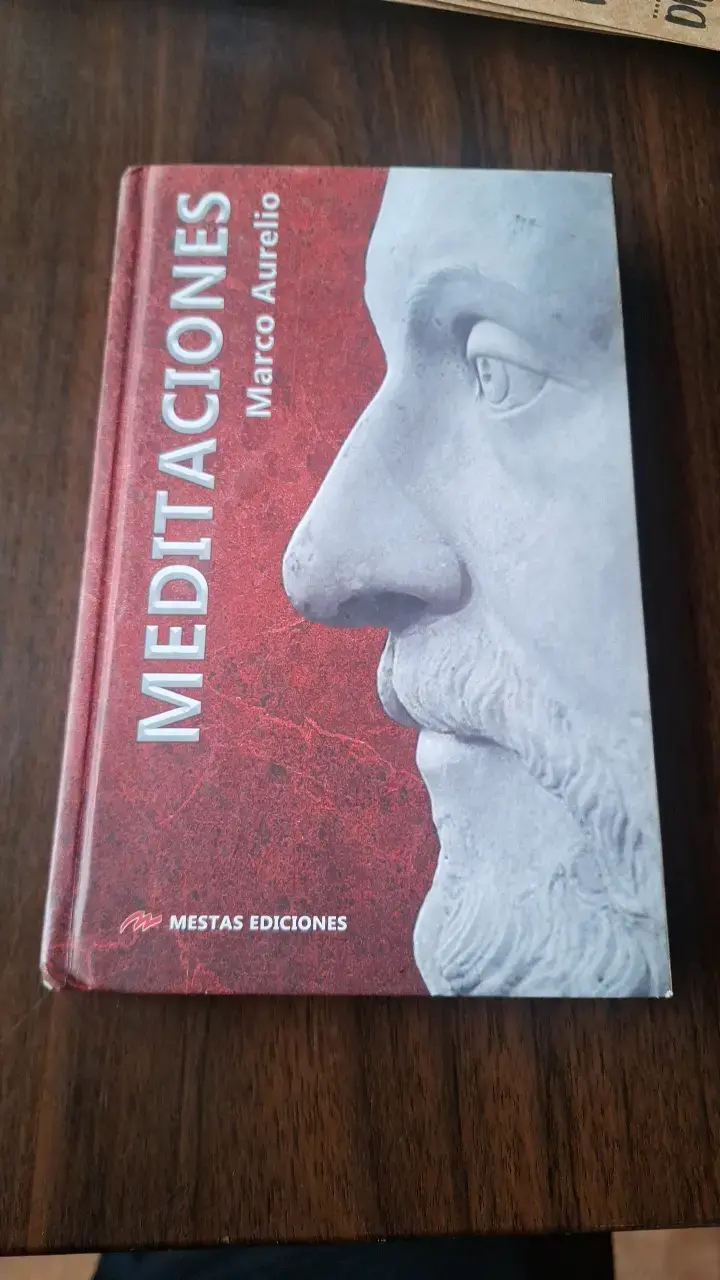 Libro Meditaciones de Marco Aurelio, tapa dura - 1