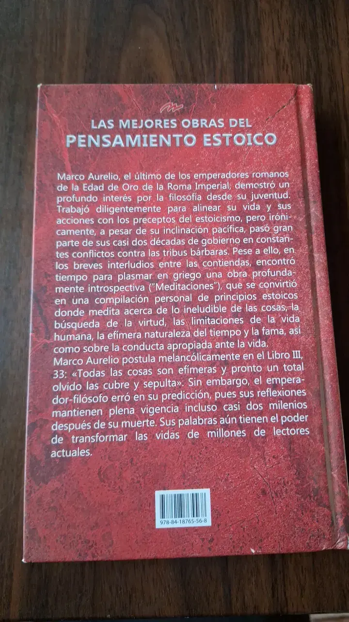Libro Meditaciones de Marco Aurelio, tapa dura - 2