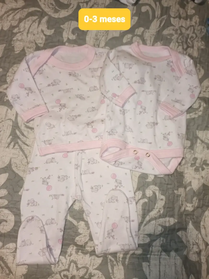 Conjunto de ropa para bebé 0-3 meses - 3