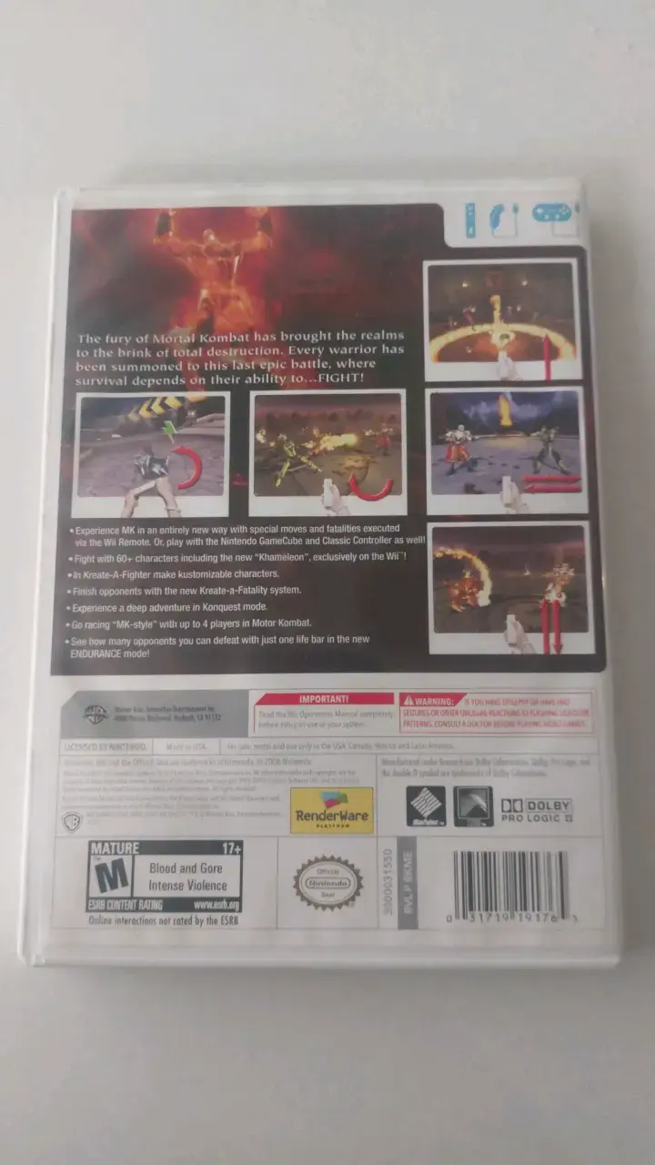 Juego Mortal Kombat Armageddon para Wii - 2