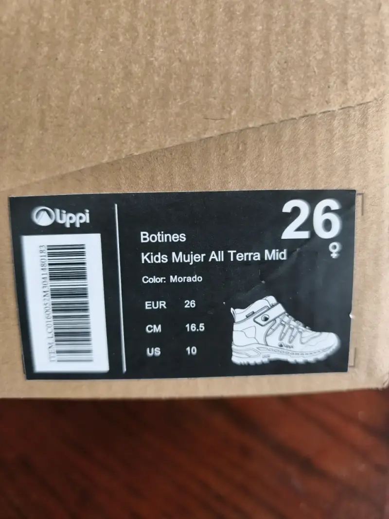 Botines Lippi niña talla 26 resistentes al agua - 3