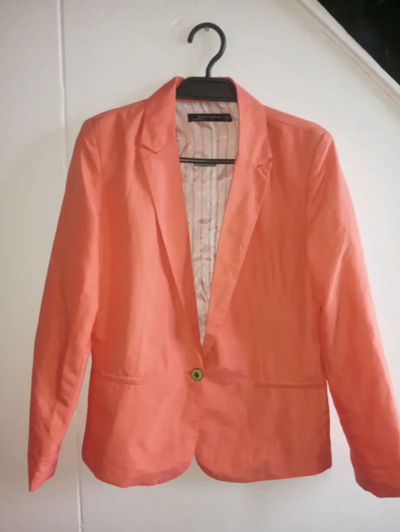 Blazer coral para mujer Zara Woman - 1