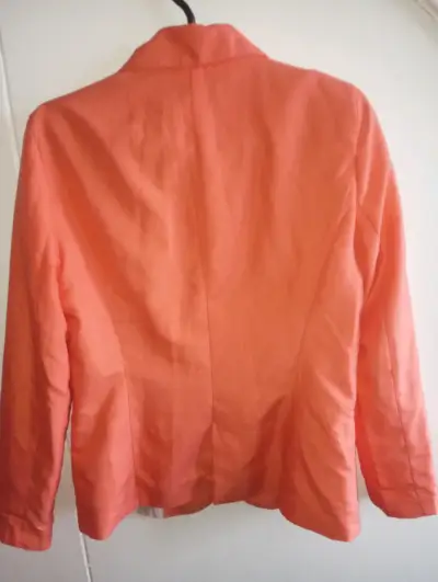Blazer coral para mujer Zara Woman - miniatura 3