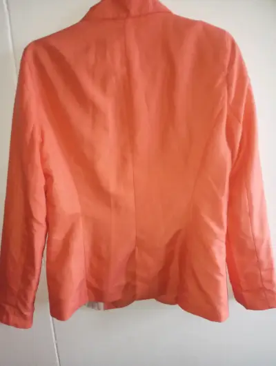 Blazer coral para mujer Zara Woman - miniatura 4