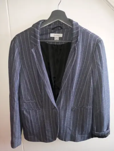 Blazer de rayas para mujer Primark talla L - miniatura 1