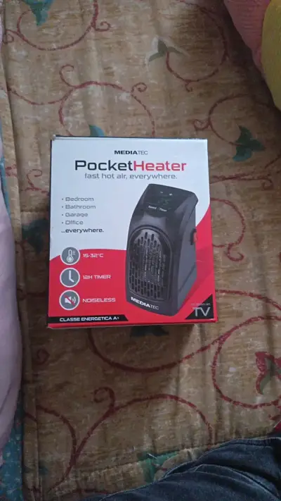 Calefactor portátil Mediatec Pocket Heater - miniatura 1