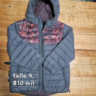 Chaqueta impermeable azul talla 5-6 nueva - miniatura 4