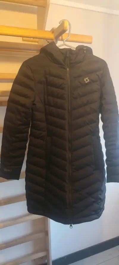 Parka negra Doite Heritage para mujer - miniatura 1