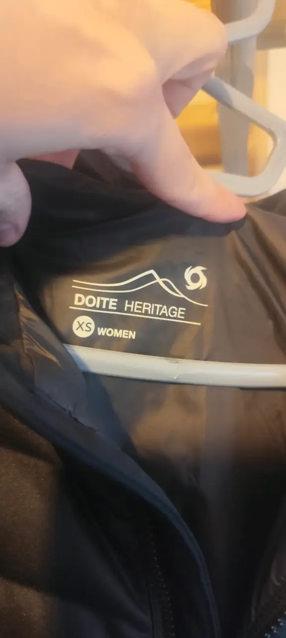 Parka negra Doite Heritage para mujer - 3