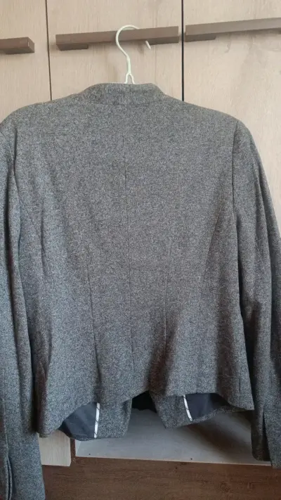 Blazer gris para mujer Loft talla 6 - miniatura 3