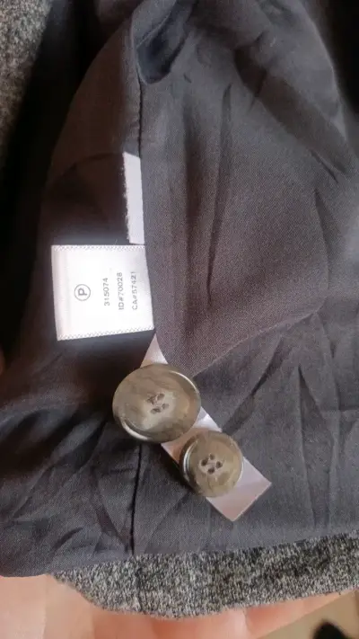 Blazer gris para mujer Loft talla 6 - miniatura 5