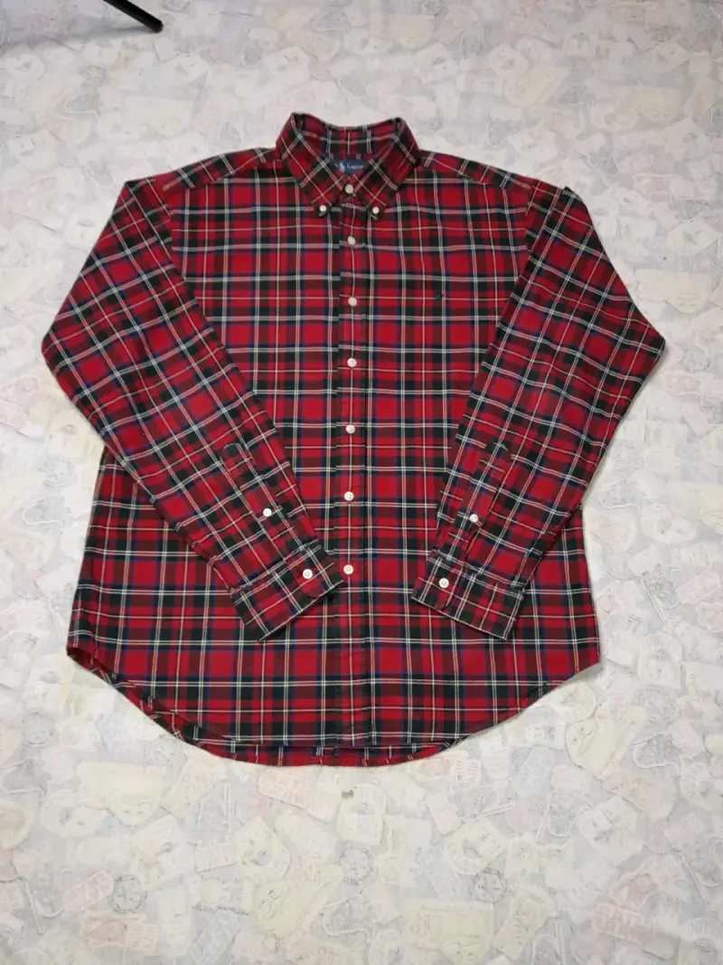 Camisa de cuadros Ralph Lauren roja - 1