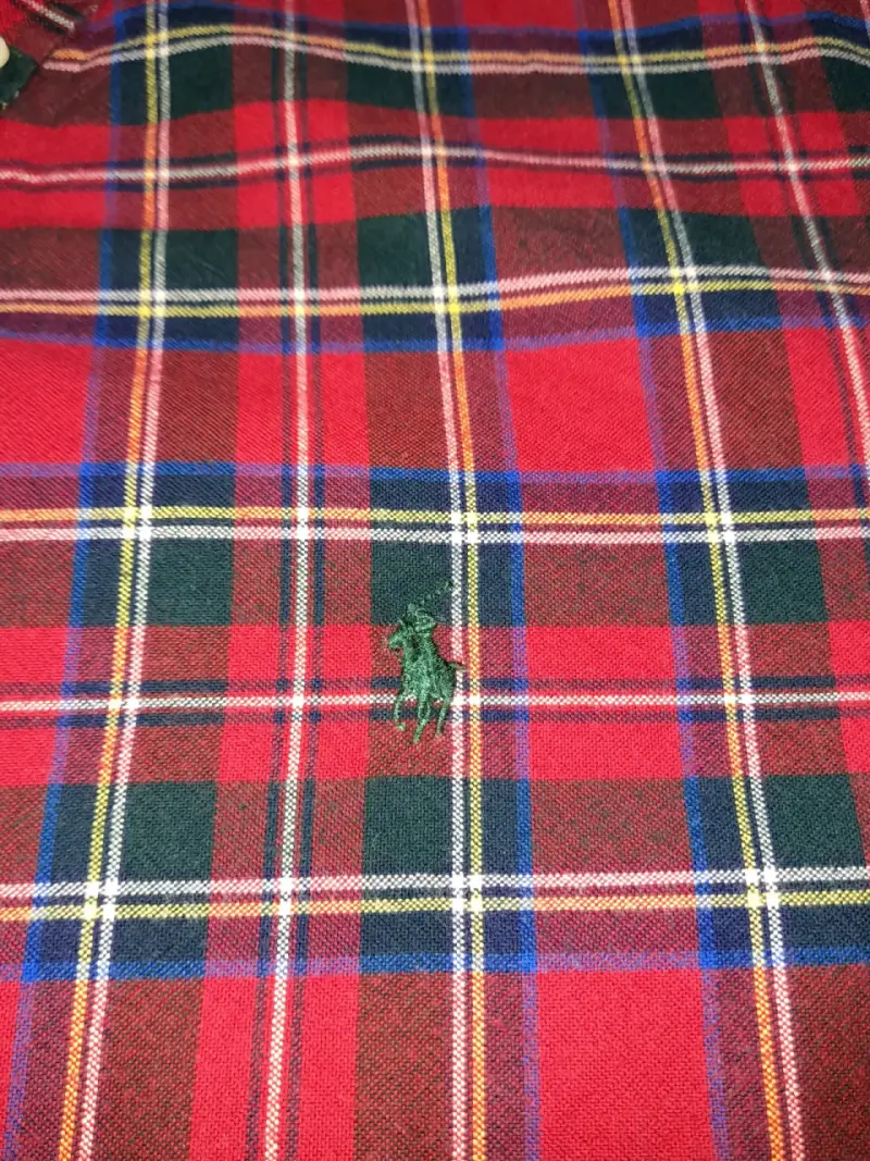 Camisa de cuadros Ralph Lauren roja - 4