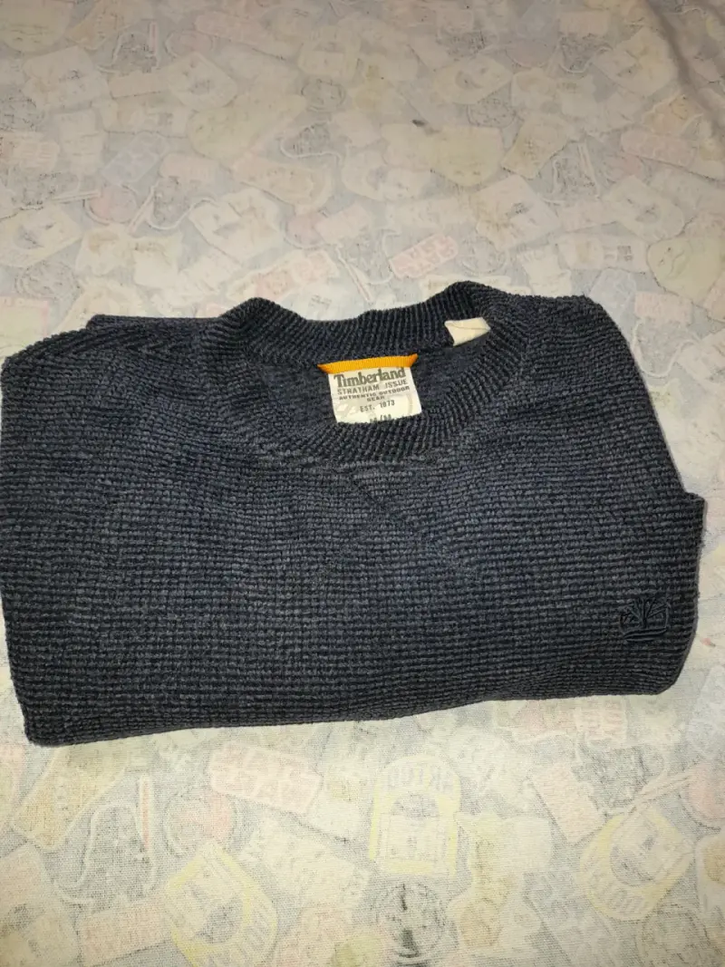 Suéter gris Timberland de lana para hombre - 2