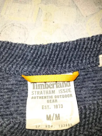 Suéter gris Timberland de lana para hombre - miniatura 4