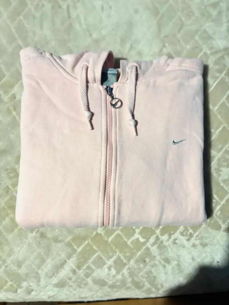 Polerón con capucha Nike rosa para mujer - 2