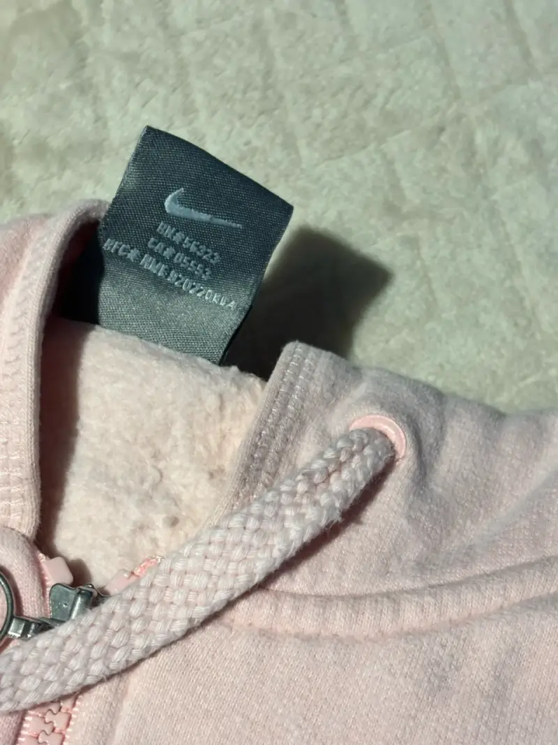 Polerón con capucha Nike rosa para mujer - 4