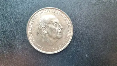 Moneda de 100 pesetas de 1966. España. Plata. - miniatura 1