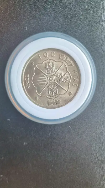 Moneda de 100 pesetas de 1966. España. Plata. - miniatura 3