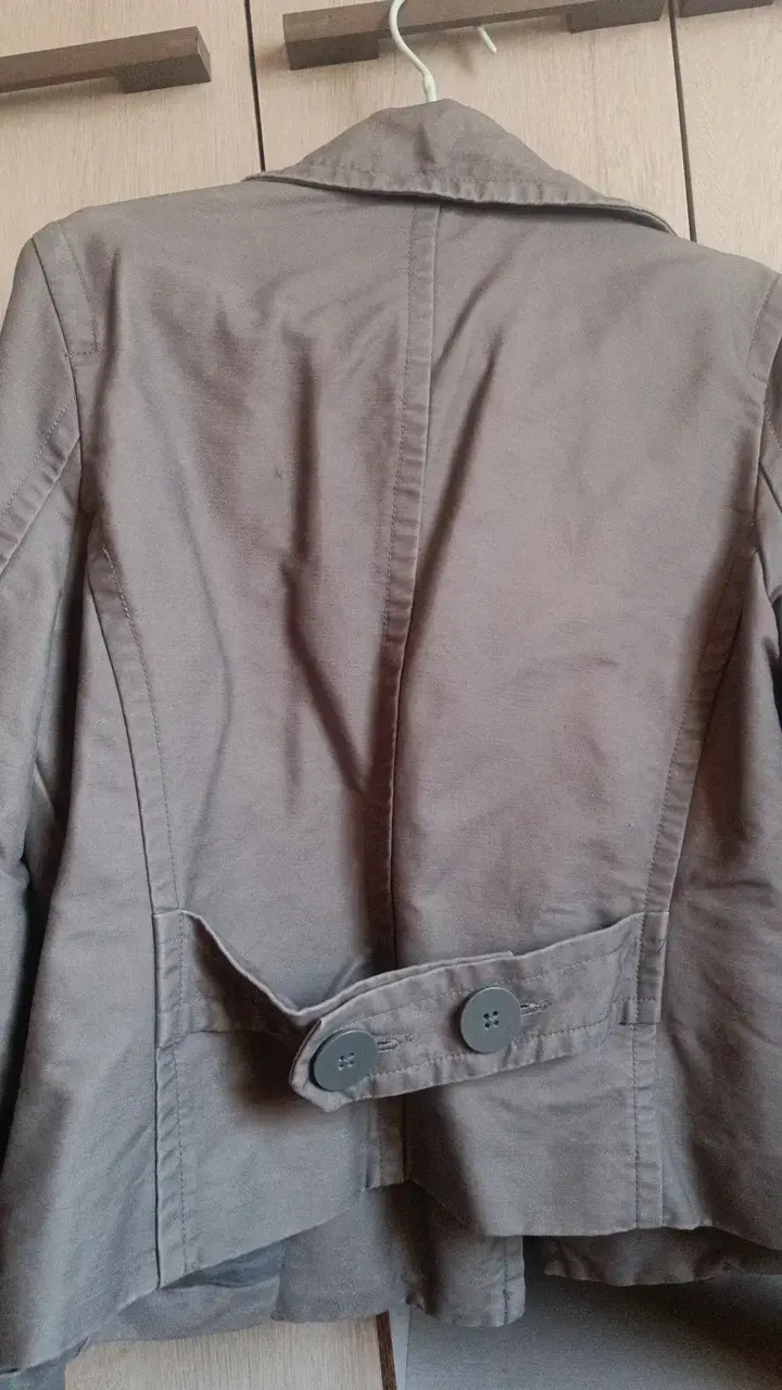 Chaqueta gris doble botonadura Old Navy - 5