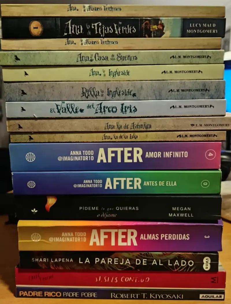 Colección de libros  de autores reconocidos