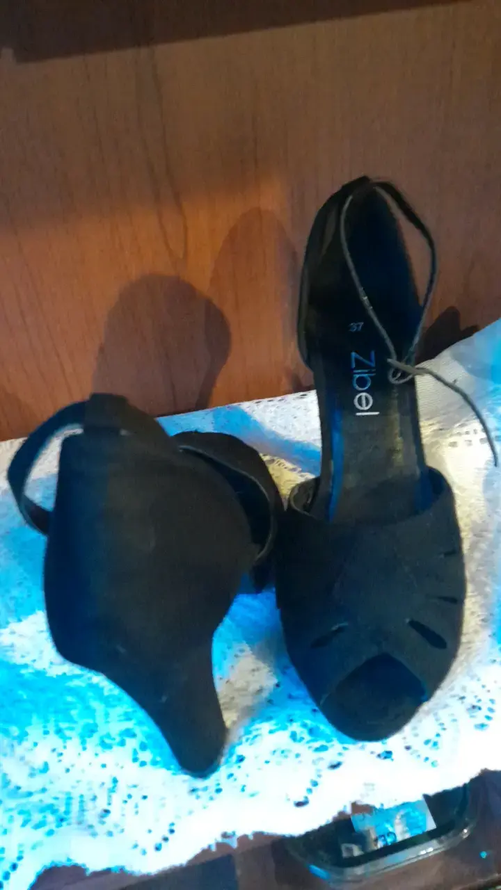 Zapatos de tacón negro Zibel talla 37 - 3