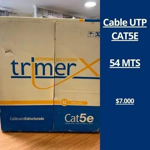 Cable UTP Cat5e TrimerX 54 metros