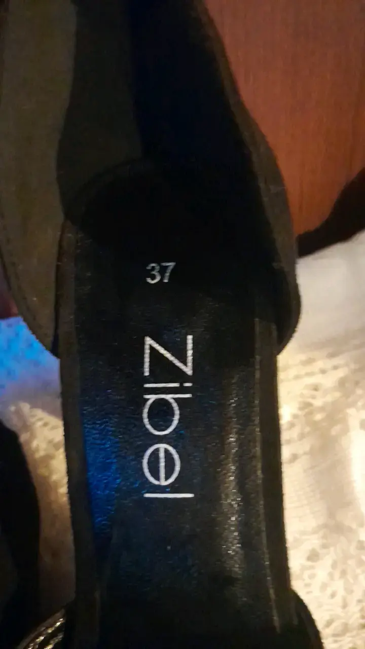 Zapatos de tacón negro Zibel talla 37 - 4